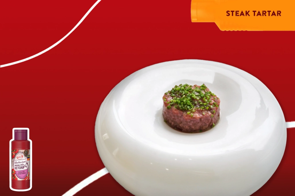 steak tartar ketchup extra picante HELA