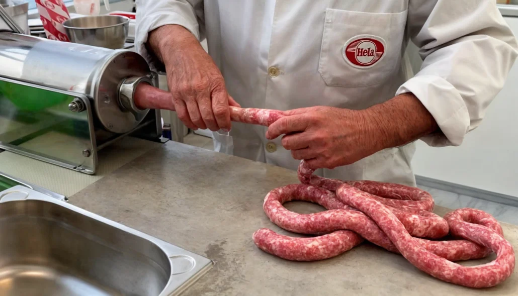 elaboración de embutidos, chorizo