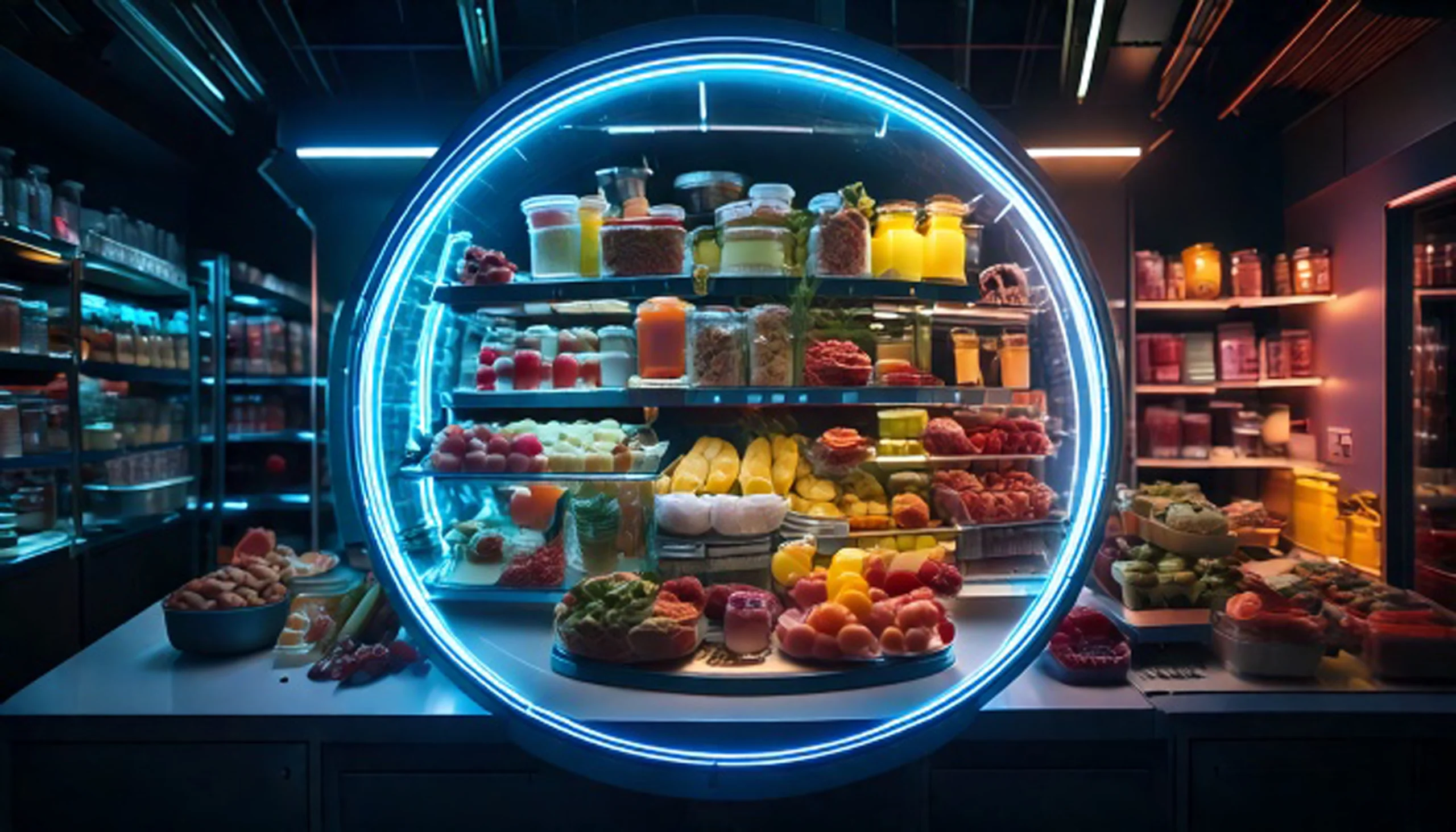Productos exhibidos en un supermercado recordando la importancia del sabor en el lanzamiento de nuevos productos