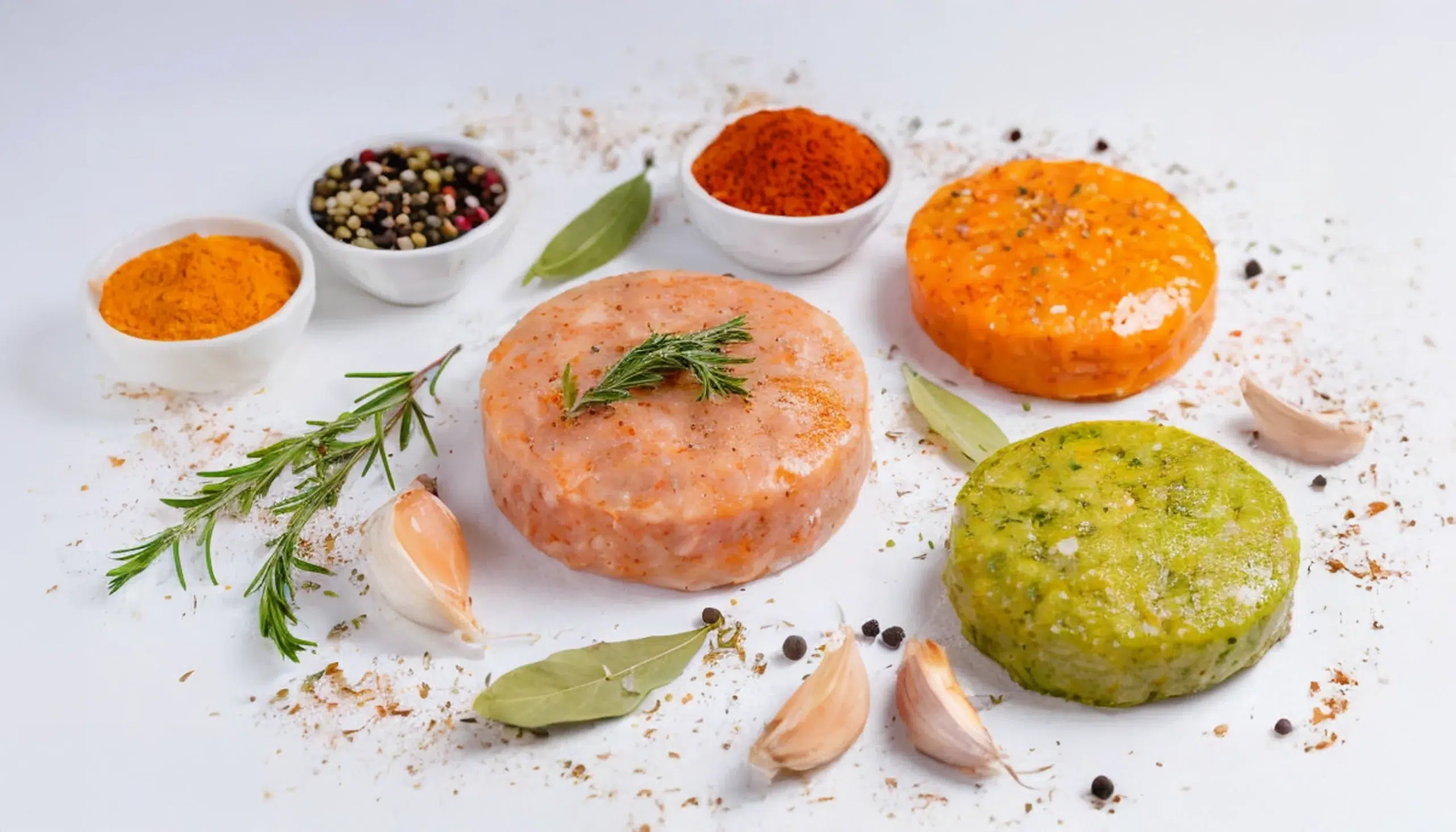 unas hamburguesas sin cocinar que son parte de la clasificación de los preparados cárnicos frescos