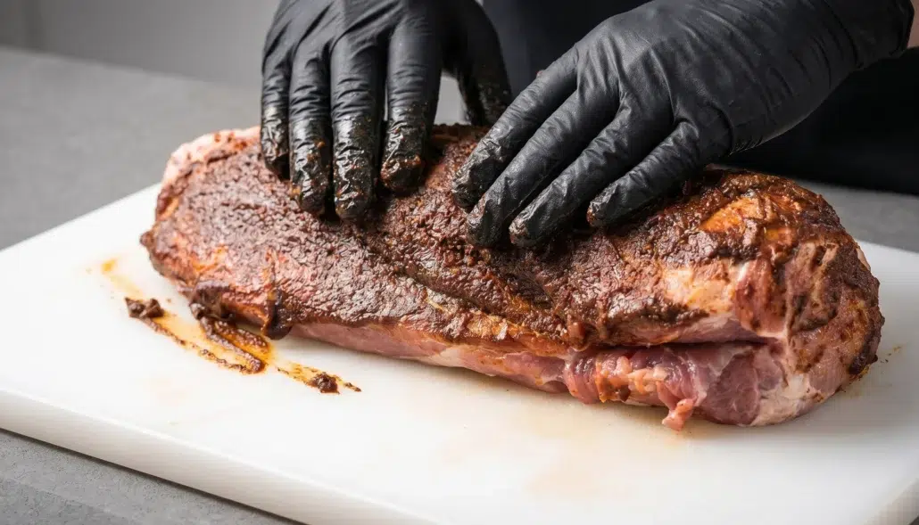 adobo para carne con sazonador toque a humo